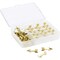 U Brands Pushpins, Arrow, 3/8" Shank, 36/PK, Gold 36PK UBR3083U0624 - alternate 1